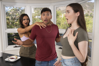 A Secret Between Stepsisters Pussy Licking, Deepthroat, Long Hair